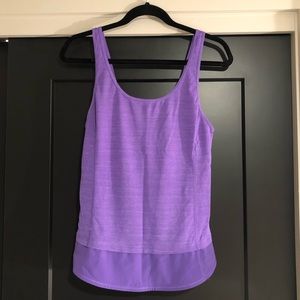 Lululemon athletic top - purple - size 6